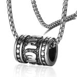 color: Lucky Bead Stainless Steel Chain