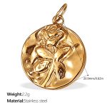 color: PJ391G Gold Pendant