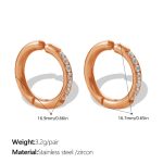 color: EH202WERL Rose Gold Large Ear Clip