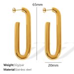 color: EH815 Gold Earrings