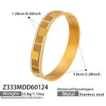 color: Z333-Gold Bangle