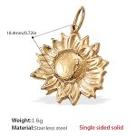 color: PJ212G Only Gold Pendant