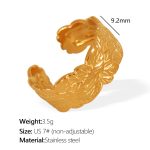 color: JZ85 Adjustable Gold Ring