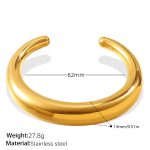 color: SZ298G Gold Bangle