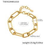 color: TXE432-Gold Bracelet 16+5cm