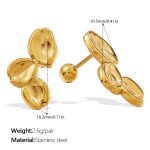 color: EH1205G Piercing Stud Earrings