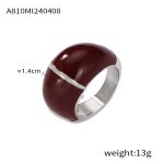 color: A810-Steel Color Red / size: US 6
