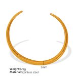color: SZ76 Hollow Gold Bangle