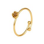 color: Rose Ring Gold / size: Open Adjustable
