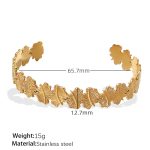 color: SZ232G Gold Bangle