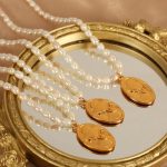 New Sweet Design Pendant Bird Necklace Advanced Pearl Item Exquisite and Beautiful