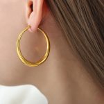 color: F1170-Gold Earrings