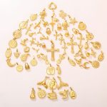 Ocean Series Stainless Steel Ornament Accessories Love DIY Pendant Cross Pendant