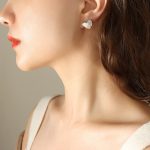color: F256-Steel Color Earrings