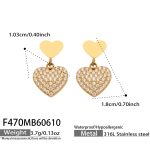 color: F470-Gold Earrings