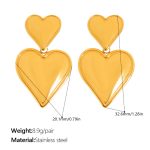 color: EH95G Gold Earrings