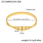 color: Z512-Gold Bangle