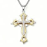 color: Gold + Stainless Steel Chain