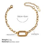 color: SL313G Gold Bracelet