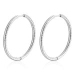 color: Rotating Pattern Ear Cuff Steel Color