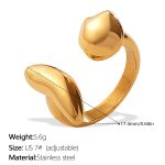 color: JZ148G7 Gold Ring