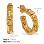 color: EH1132G Gold Earrings