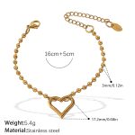 color: SL214G Gold Bracelet