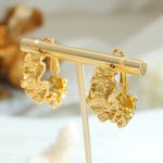 Thai Style Unique Non-Fading Exaggerated Shaped Elegant Wild Earrings Stud Earrings for Women