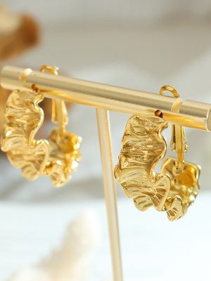 Thai Style Unique Non-Fading Exaggerated Shaped Elegant Wild Earrings Stud Earrings for Women