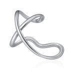 color: D002 Steel Color Open Ring