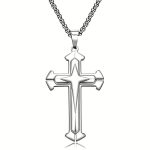 color: Silver Split + Stainless Steel Chain