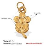 color: PJ562G Gold Pendant
