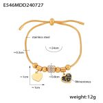 color: E546-Gold Bracelet
