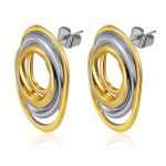 color: Two-tone Gold -5 Circles