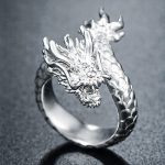 color: Silver Dragon Ring