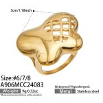 color: A906-Gold Ring -Size 7
