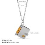 color: XL857SG Two-tone Gold Necklace