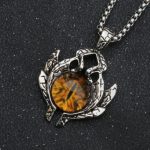 color: Yellow + Stainless Steel Chain