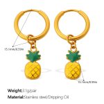 color: EH1338GYG Gold Earrings