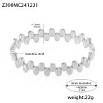 color: Z390-Steel Color Bangle