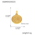 color: D60-Gold Pendant