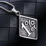 color: Percent + Stainless Steel Chain