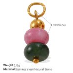 color: PJ681CRG Natural Stone Pendant