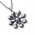 color: Skull Flower + Steel Chain