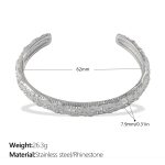 color: SZ279S Silver Bangle