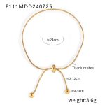 color: E111-Gold Bracelet