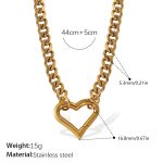 color: XL497G Gold Necklace