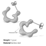 color: EH1035S Silver Earrings