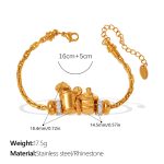 color: SL446G3 Multi-element Bracelet