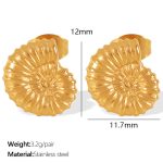 color: EH671 Gold Earrings